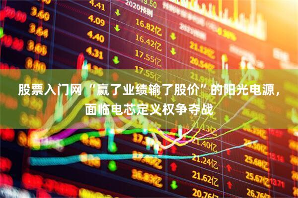 股票入门网 “赢了业绩输了股价”的阳光电源，面临电芯定义权争夺战