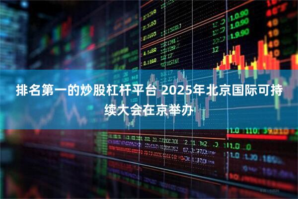 排名第一的炒股杠杆平台 2025年北京国际可持续大会在京举办